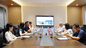 湖北省李四光研究会理事长胡道银一行参访巅峰国际